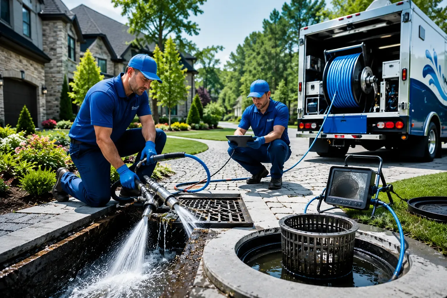 Local outdoor drain cleaning professionals in Hollis, NH