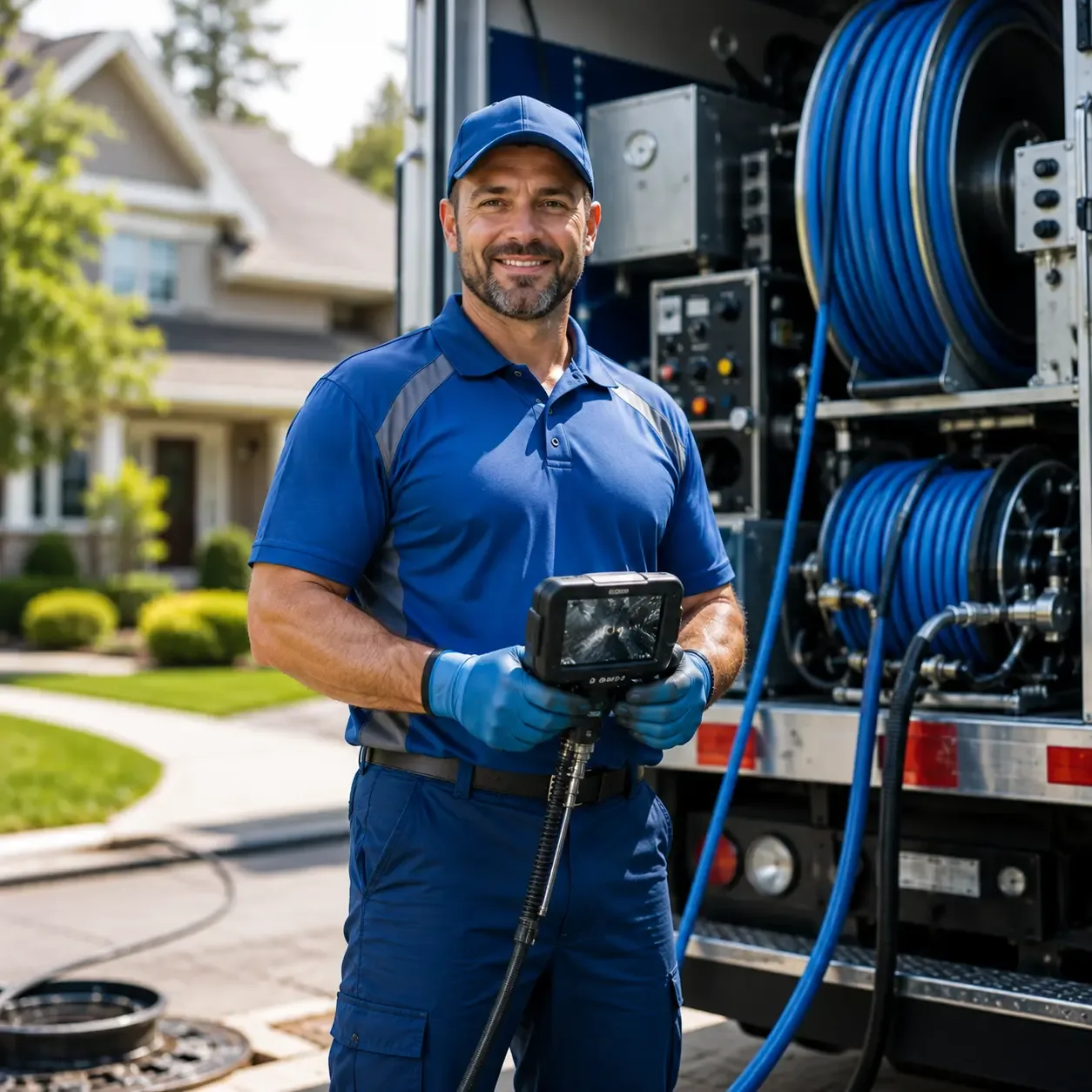 Local outdoor drain cleaning specialists in Hollis, NH